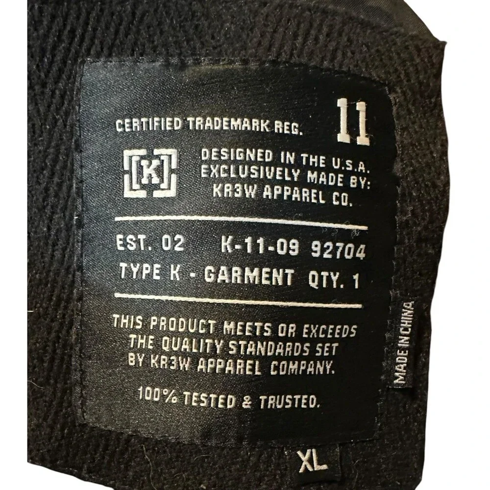 KR3W jacket men